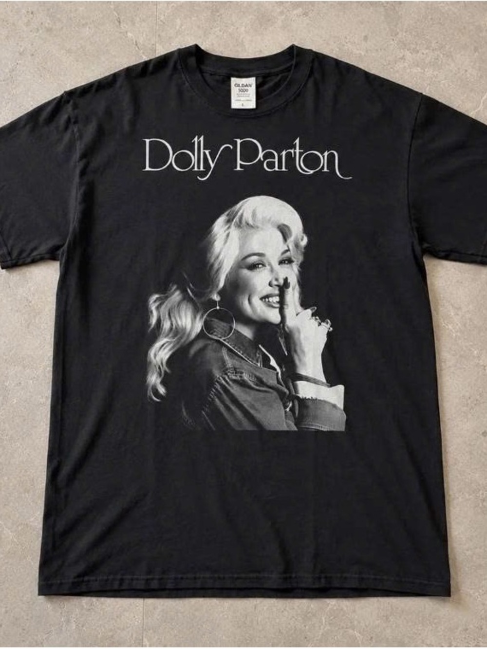 Dolly Parton Graphic T-Shirt - Classic Crew Neck